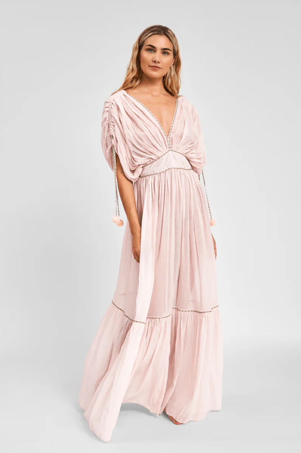 Clara Pale Pink Dress