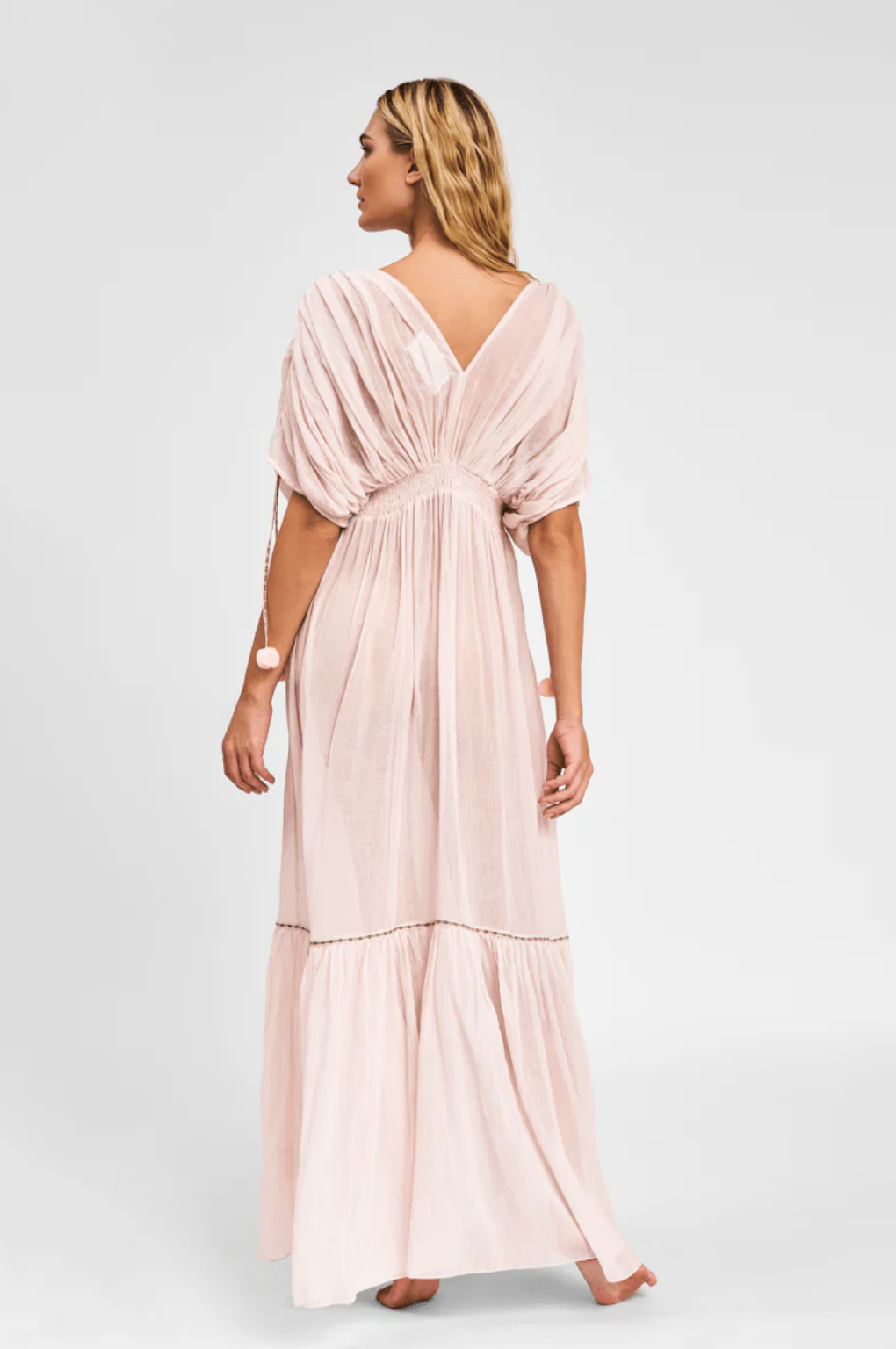 Clara Pale Pink Dress