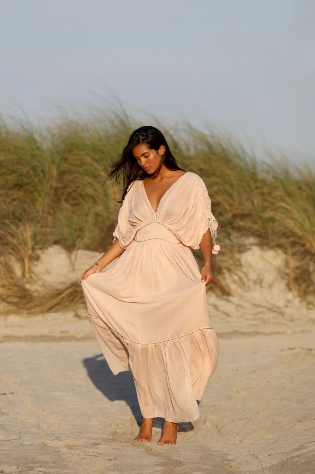 Clara Pale Pink Dress