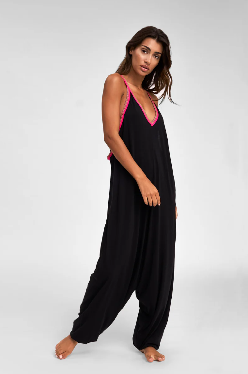 Pima Inca Black Jumpsuit