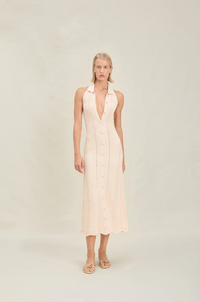 Val Cream Dress