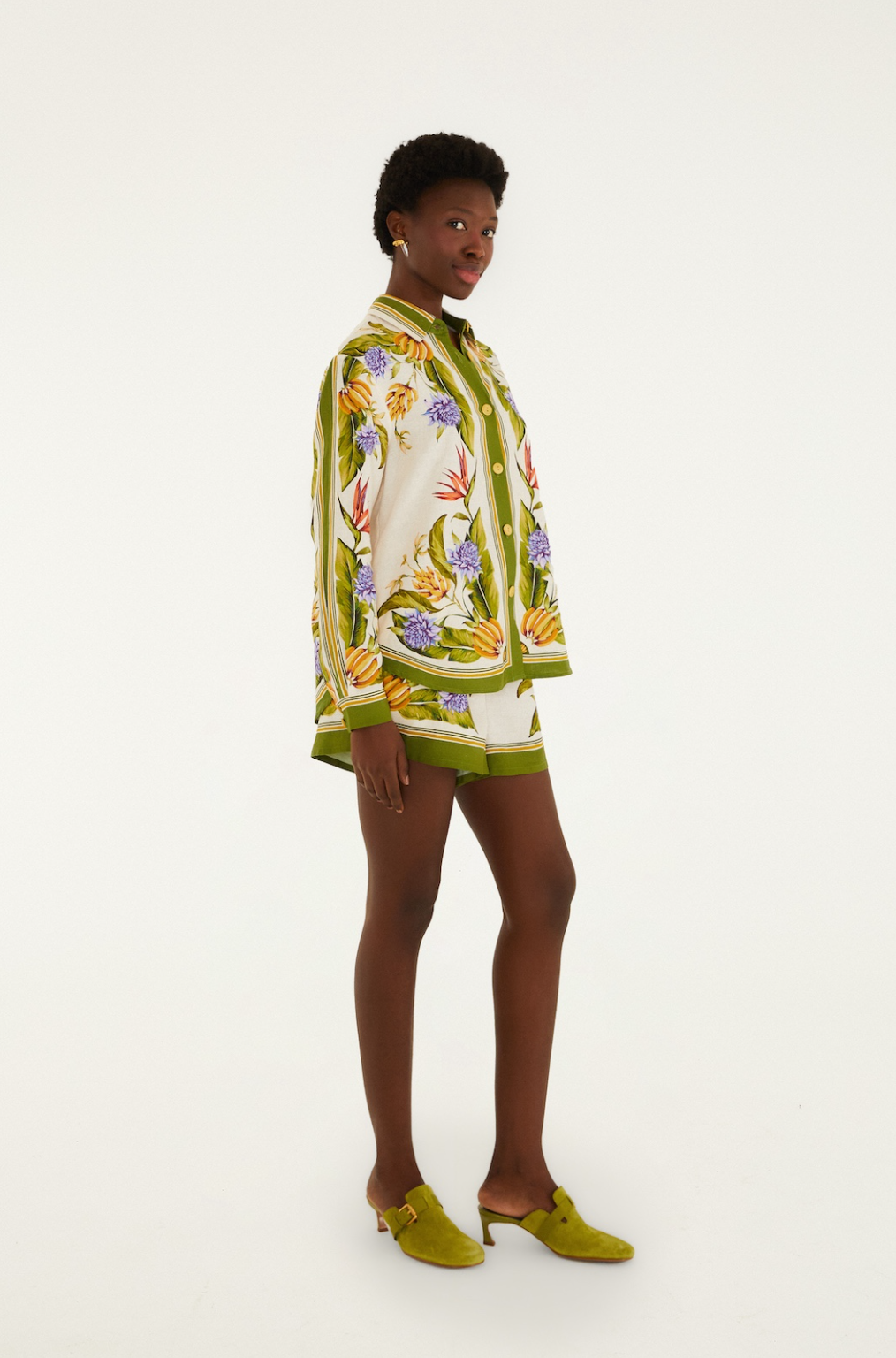 Tropical Scarf Sand Shorts