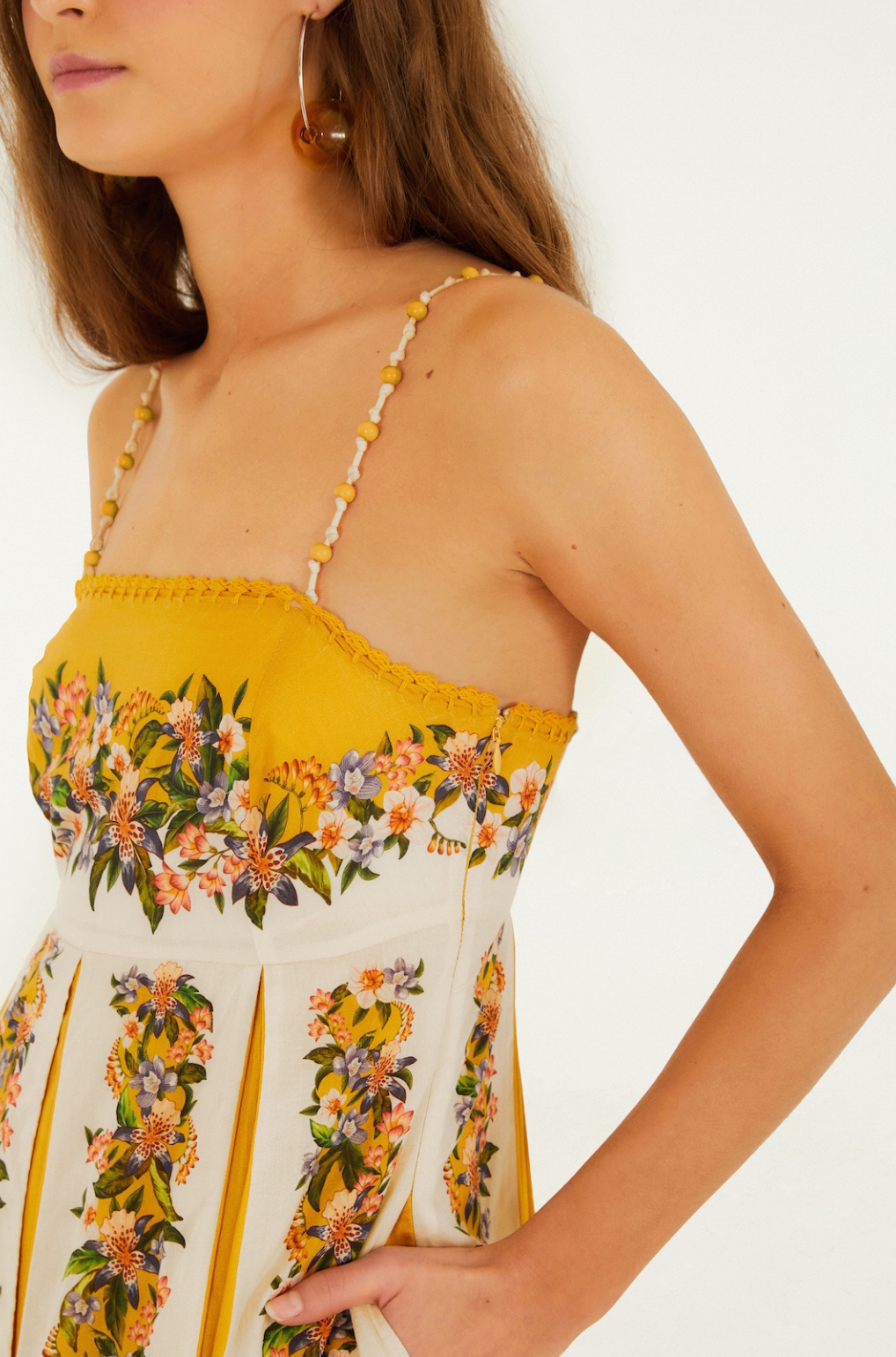 Hilo Stripes Sand Dress Maxi Dress