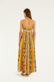 Hilo Stripes Sand Dress Maxi Dress