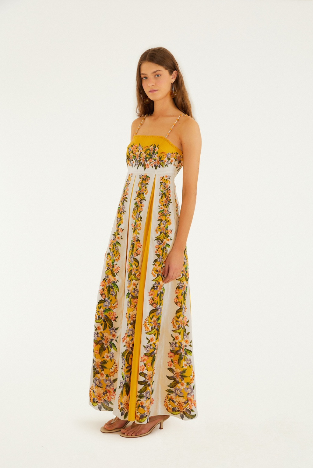 Hilo Stripes Sand Dress Maxi Dress
