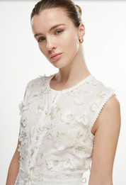 Camelia White Maxi Dress