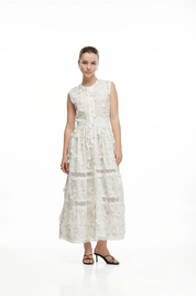 Camelia White Maxi Dress