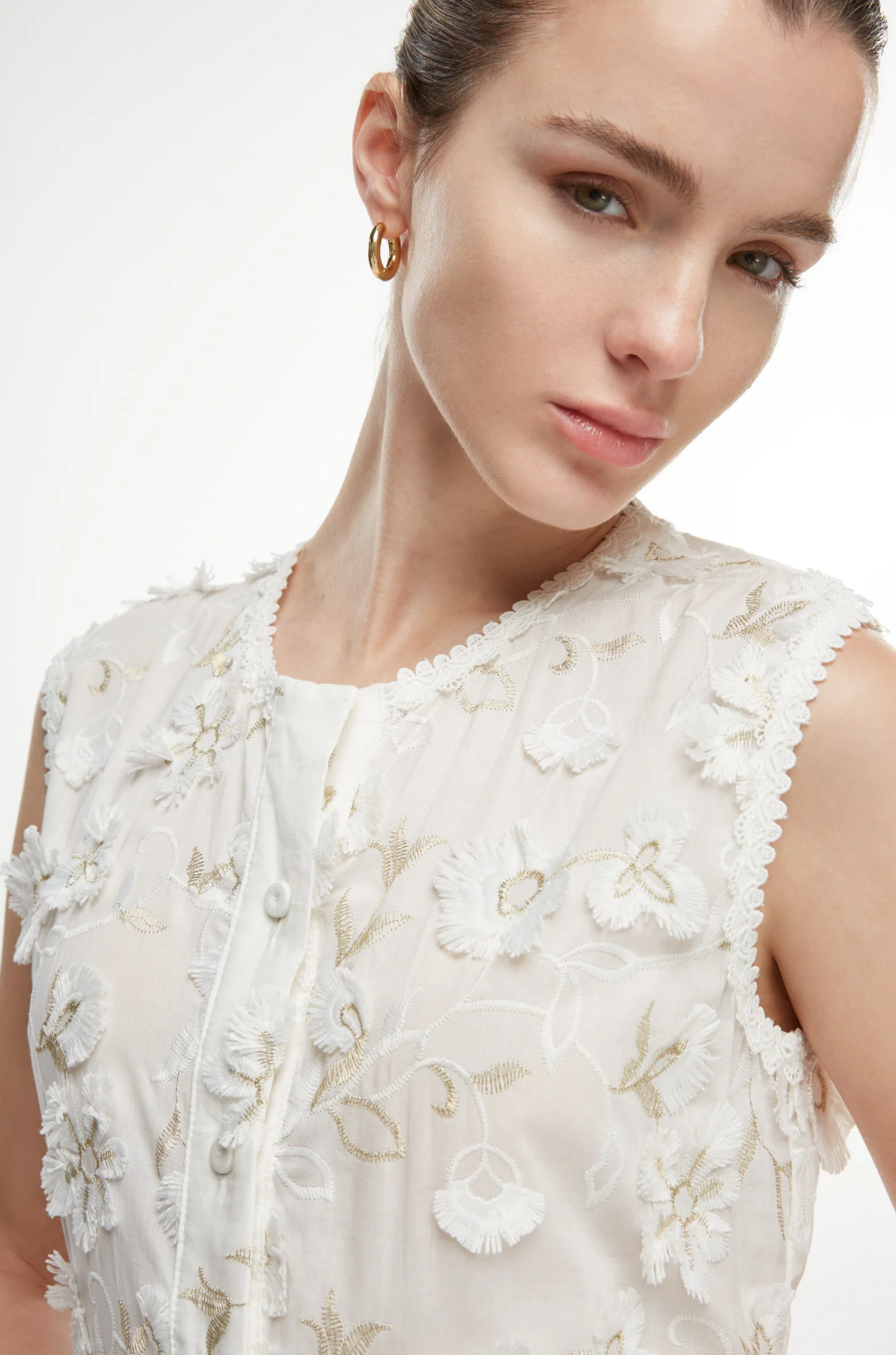 Camelia White Maxi Dress