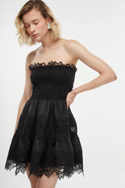 Brissa Black Mini Dress