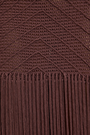 Leiza Mahogany Dress