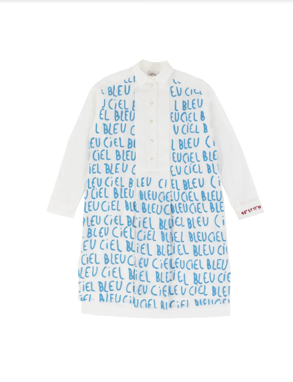 Page Decriture Blue K Shirt