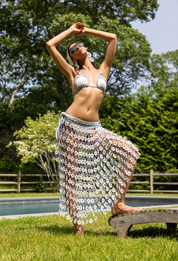 Baby Blue Maxi Skirt