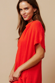 Dahlia Short Sleeve Caftan
