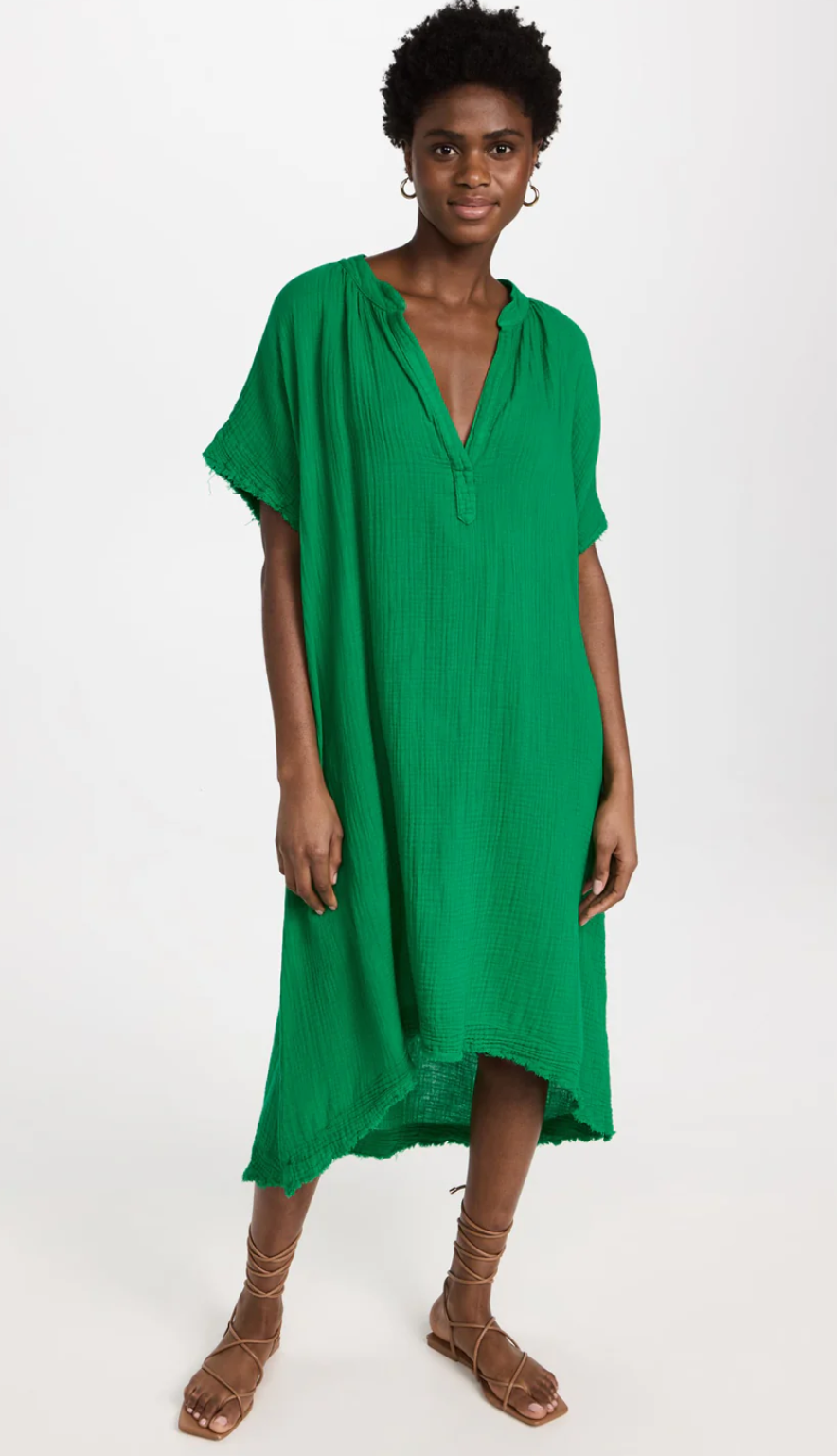 Kelly Short Sleeve Caftan