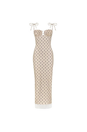 Petal Long Slip Dress