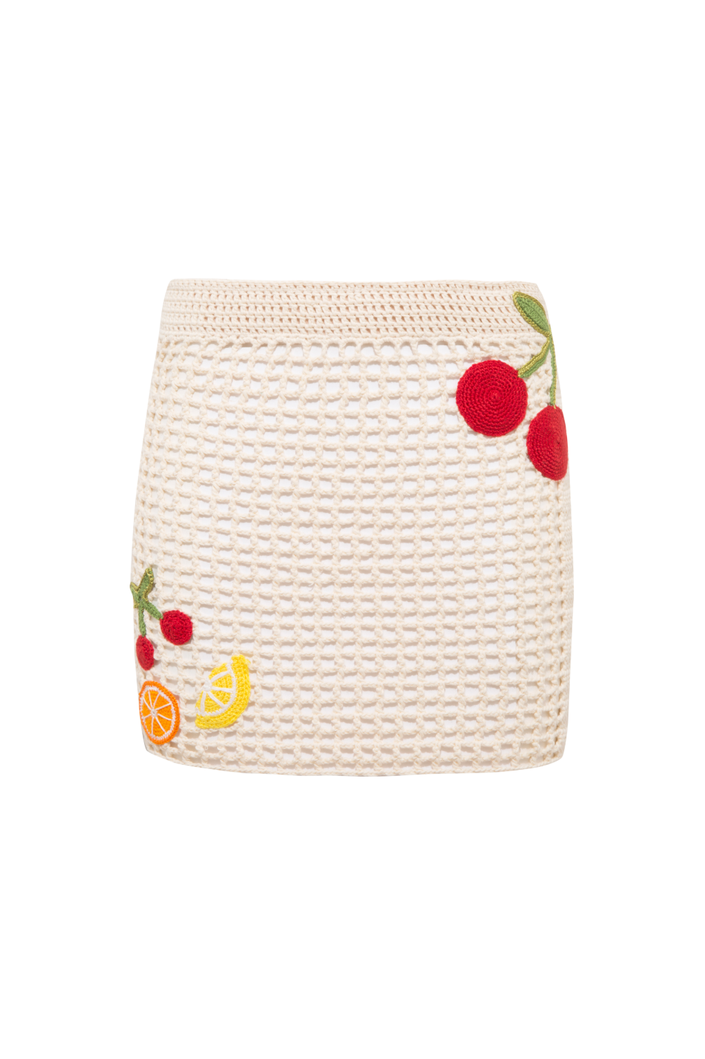 Gina Hand Crochet Mini Skirt