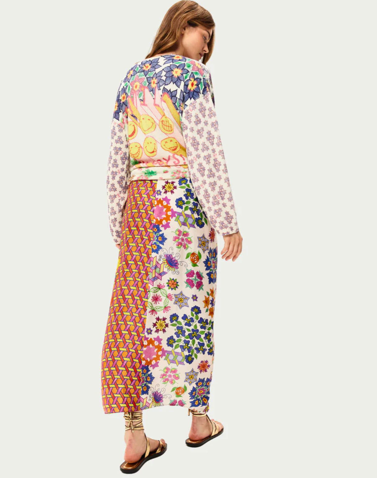 Luna Tie Front Skirt