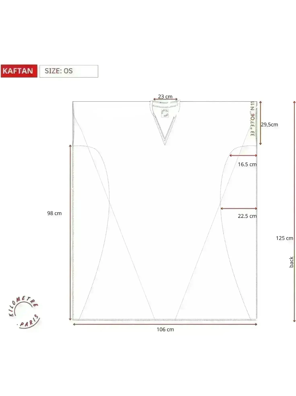 5.833 KM From Times Square Iconic Women Kaftan