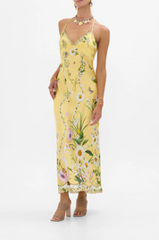 Chain Detail Slip Dress