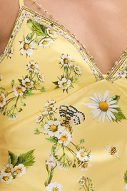 Chain Detail Slip Dress