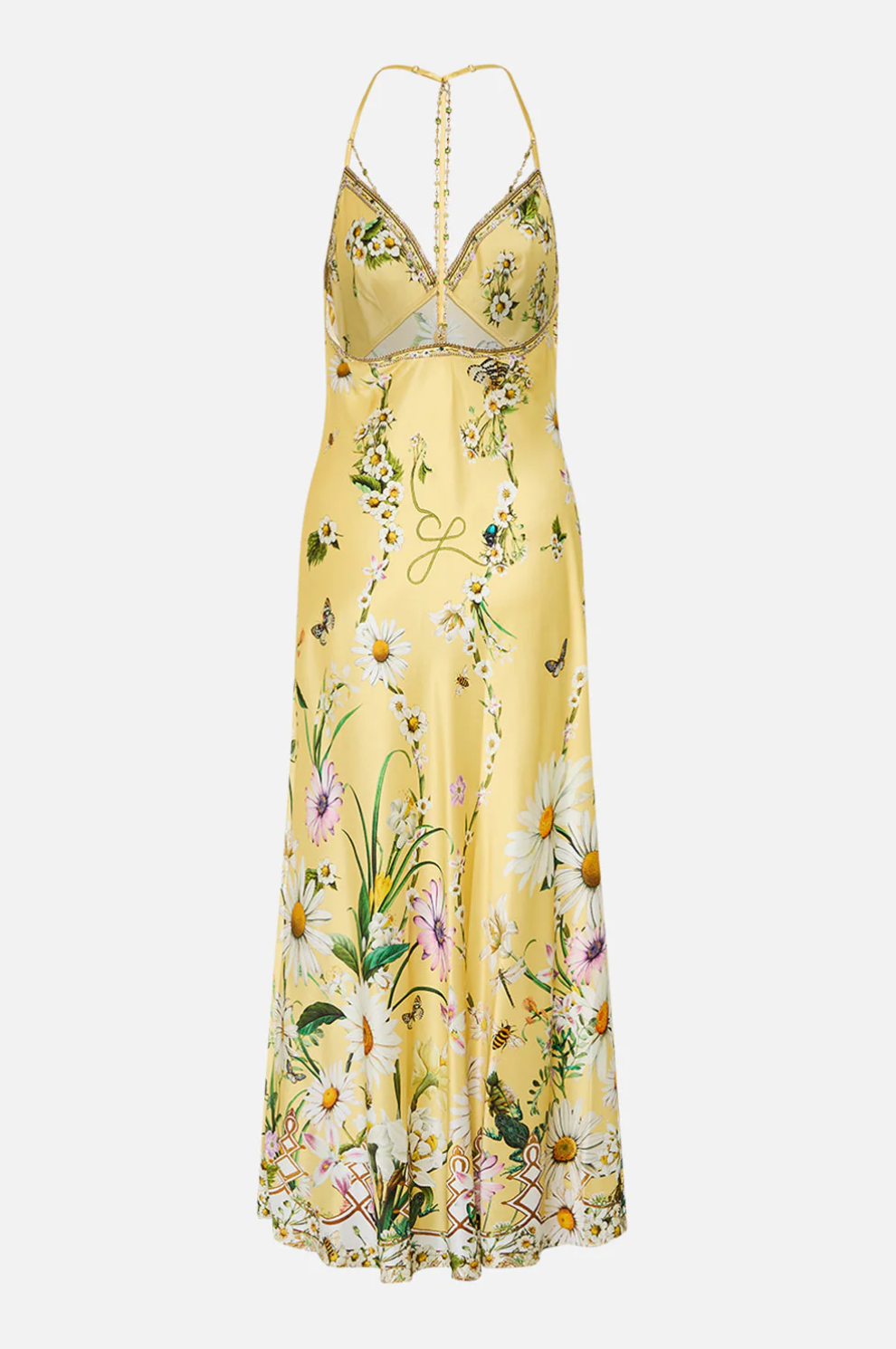 Chain Detail Slip Dress