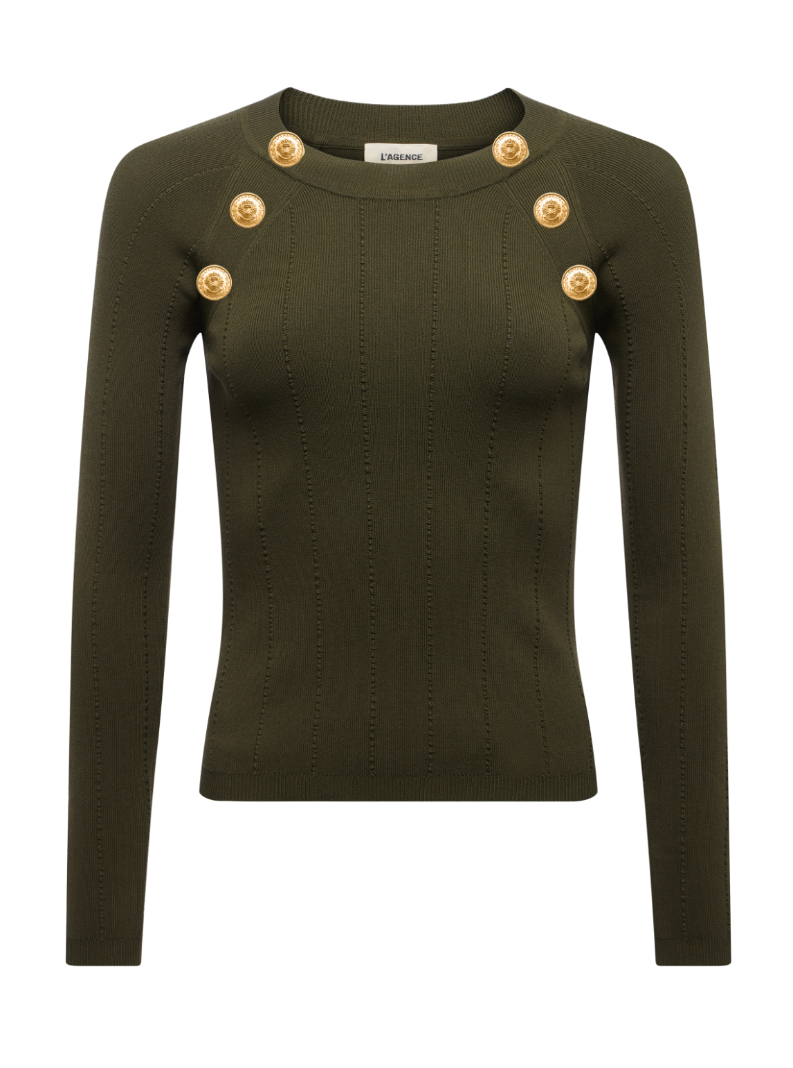 Gretchen Ls Btn Pullover