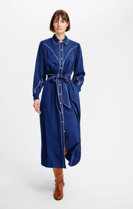 Rodeo Dress Navy