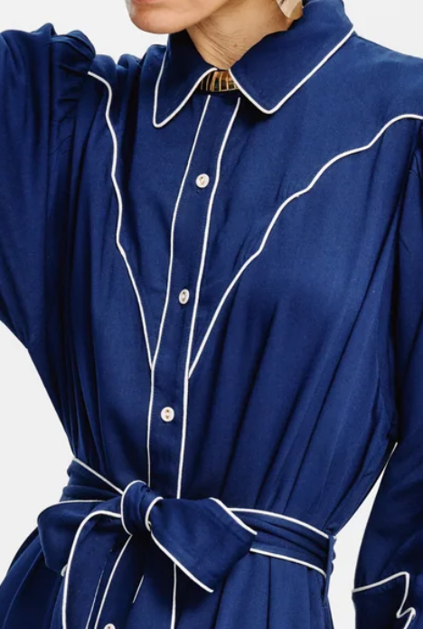 Rodeo Dress Navy