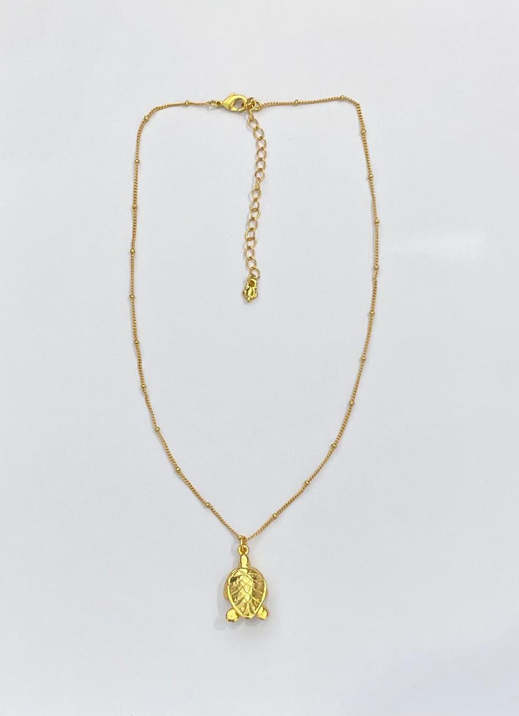 Tortoise Gold Necklace