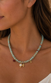 Turquesa Dory Perla Necklace