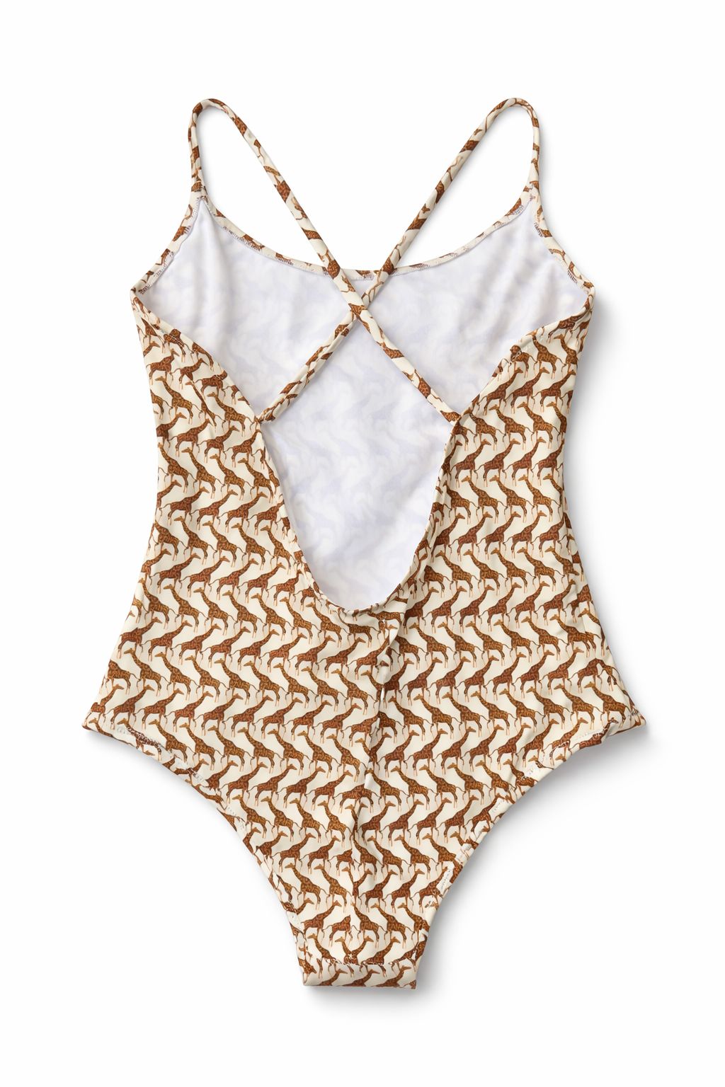 Luisa Lycra One Piece giraffe Swimsuit