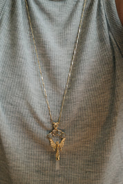 Angel Crystal Quartz Necklace