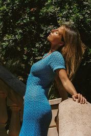 Alexandra Blue Dress