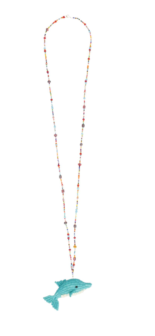 Blue Dolphin Necklace