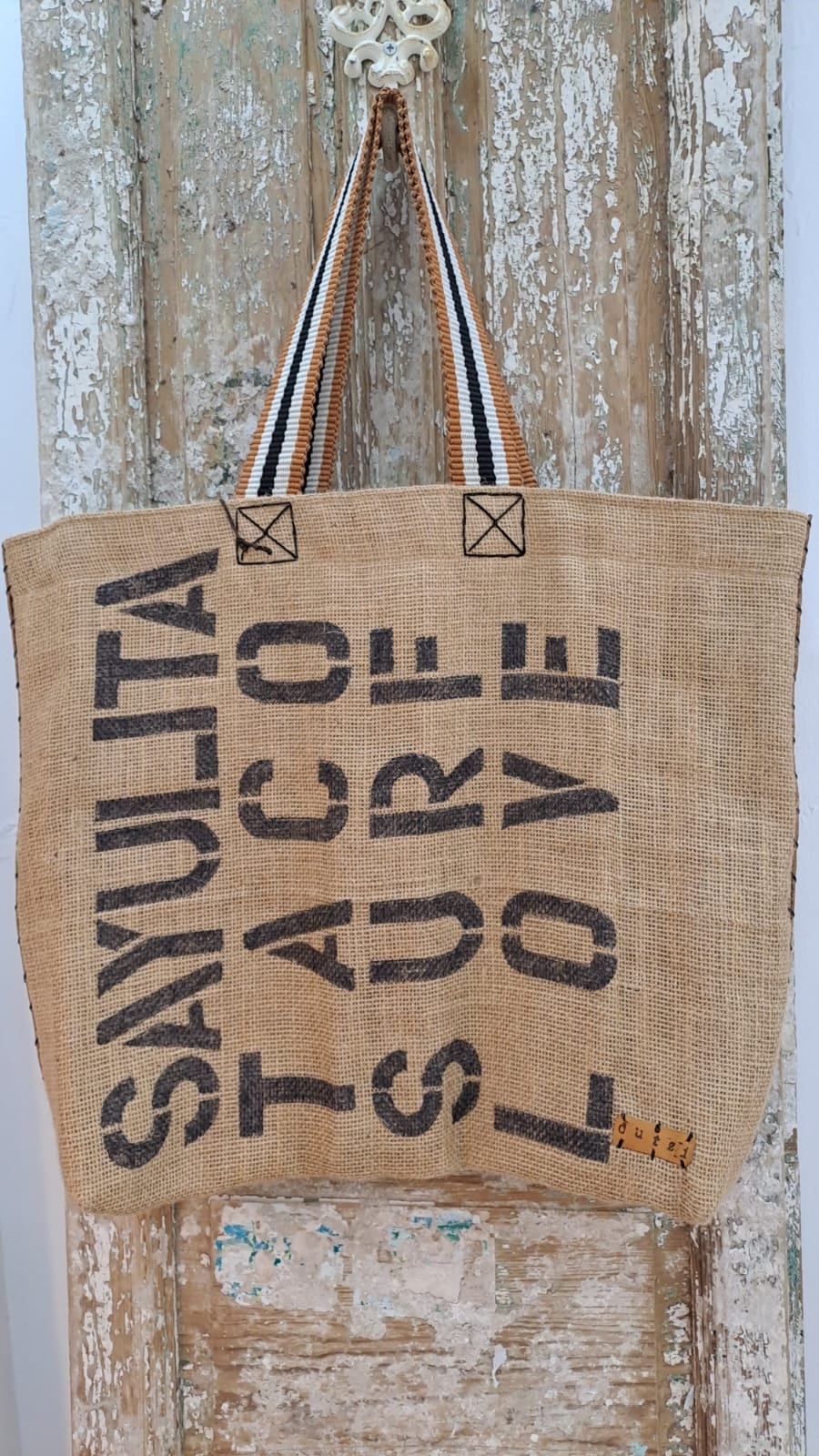 Mama Burlap Malpaso Bag