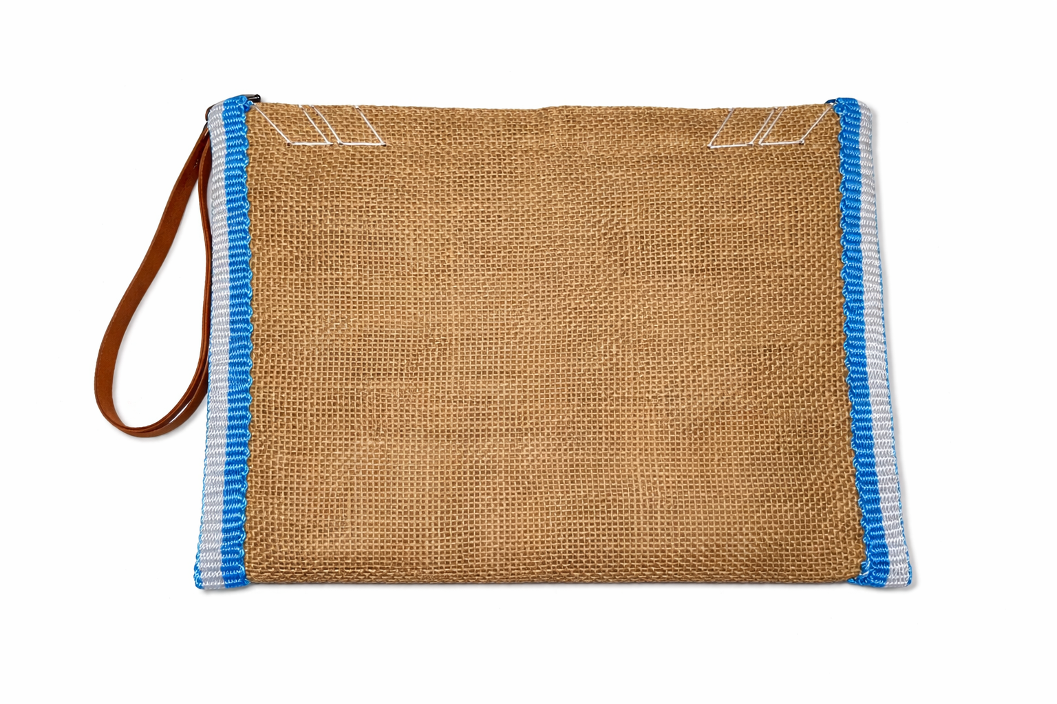 Vintage Burlap Arrecife Pouch