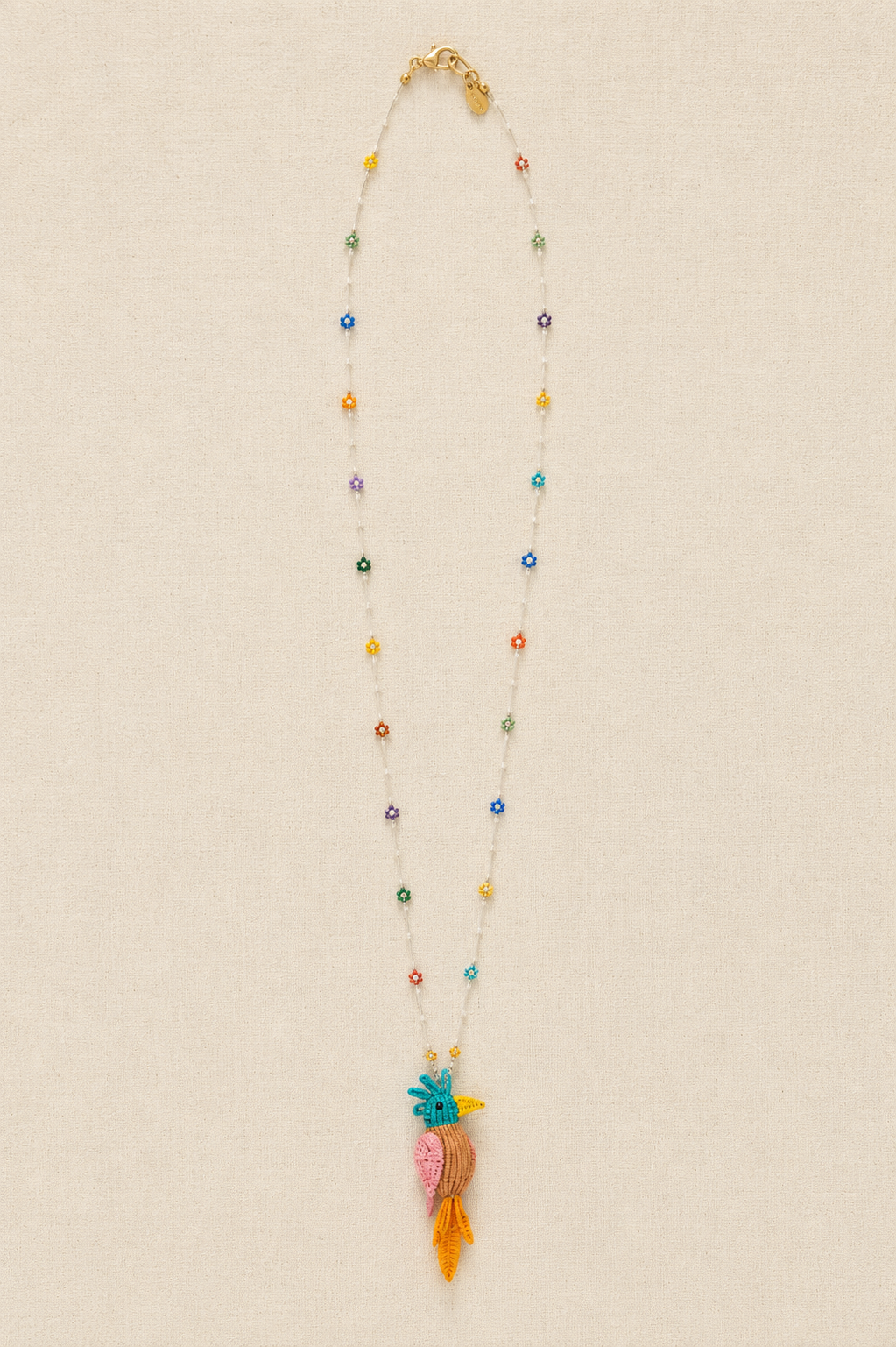 Tropical Bird Necklace