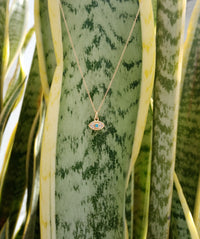 LC042 Blue Evil Eye Necklace