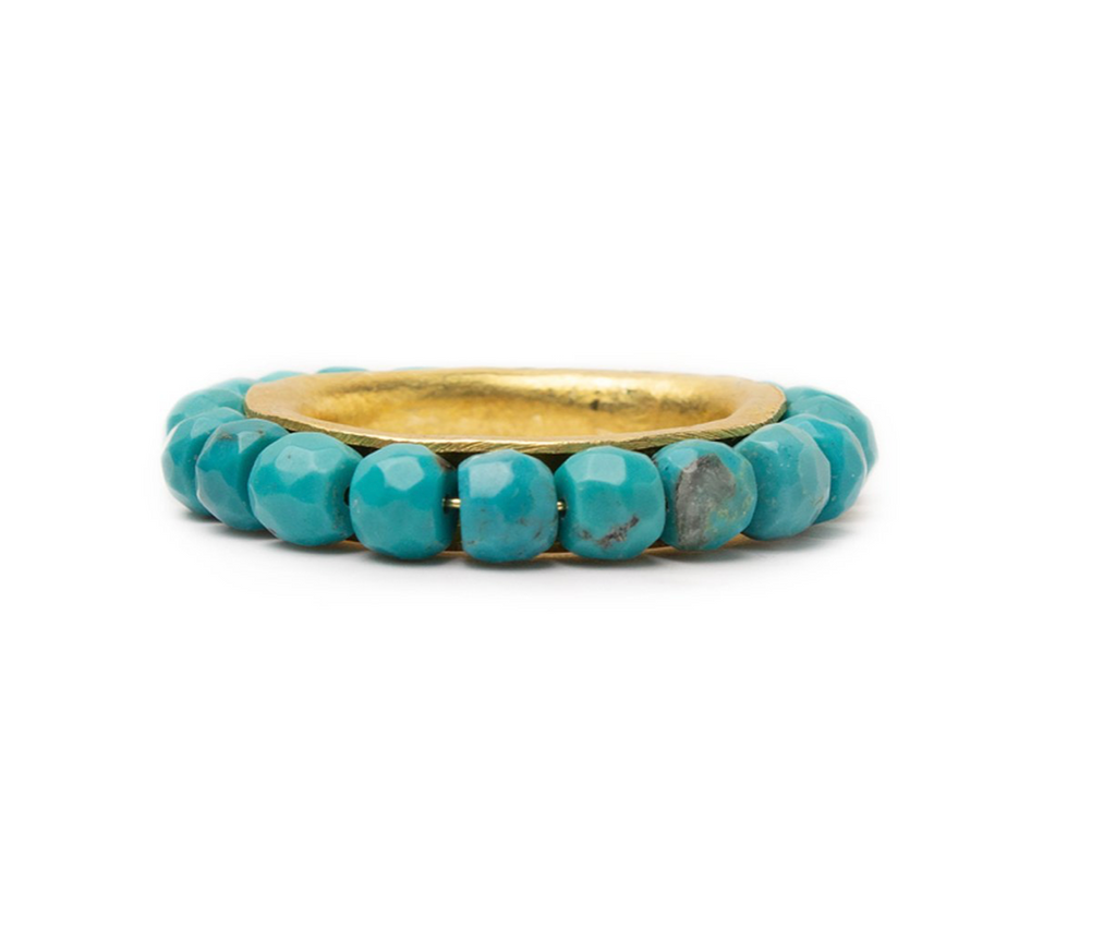 Turquoise Channel Ring