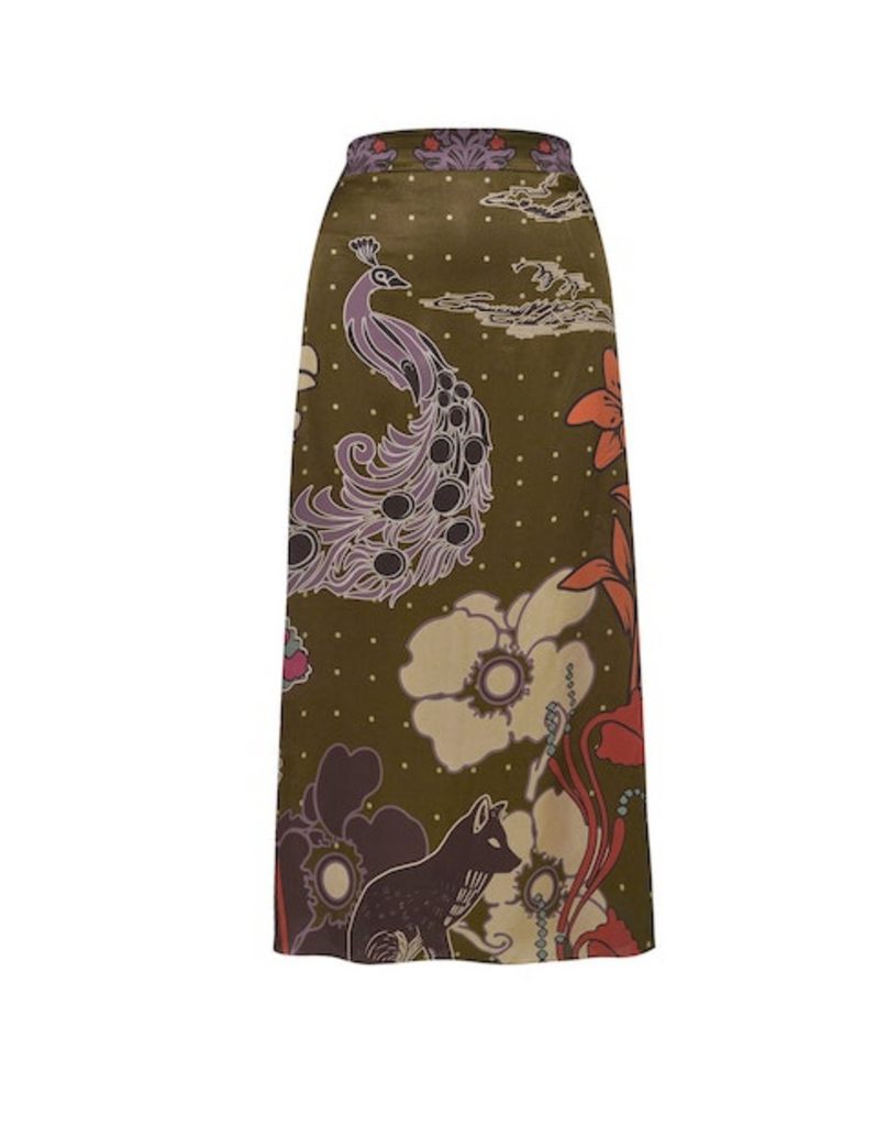 Beatrice Silk Skirt