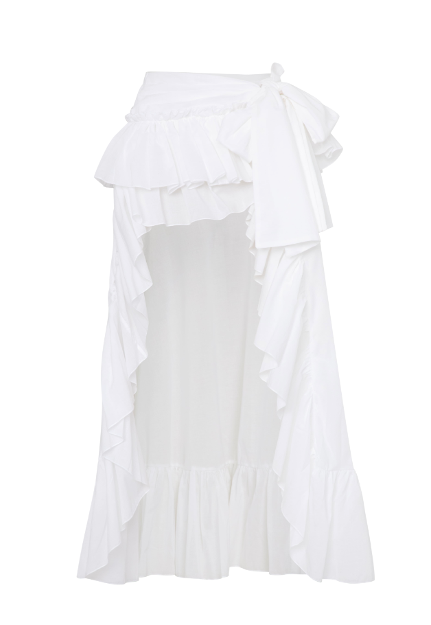 Bahamas White Pareo Skirt