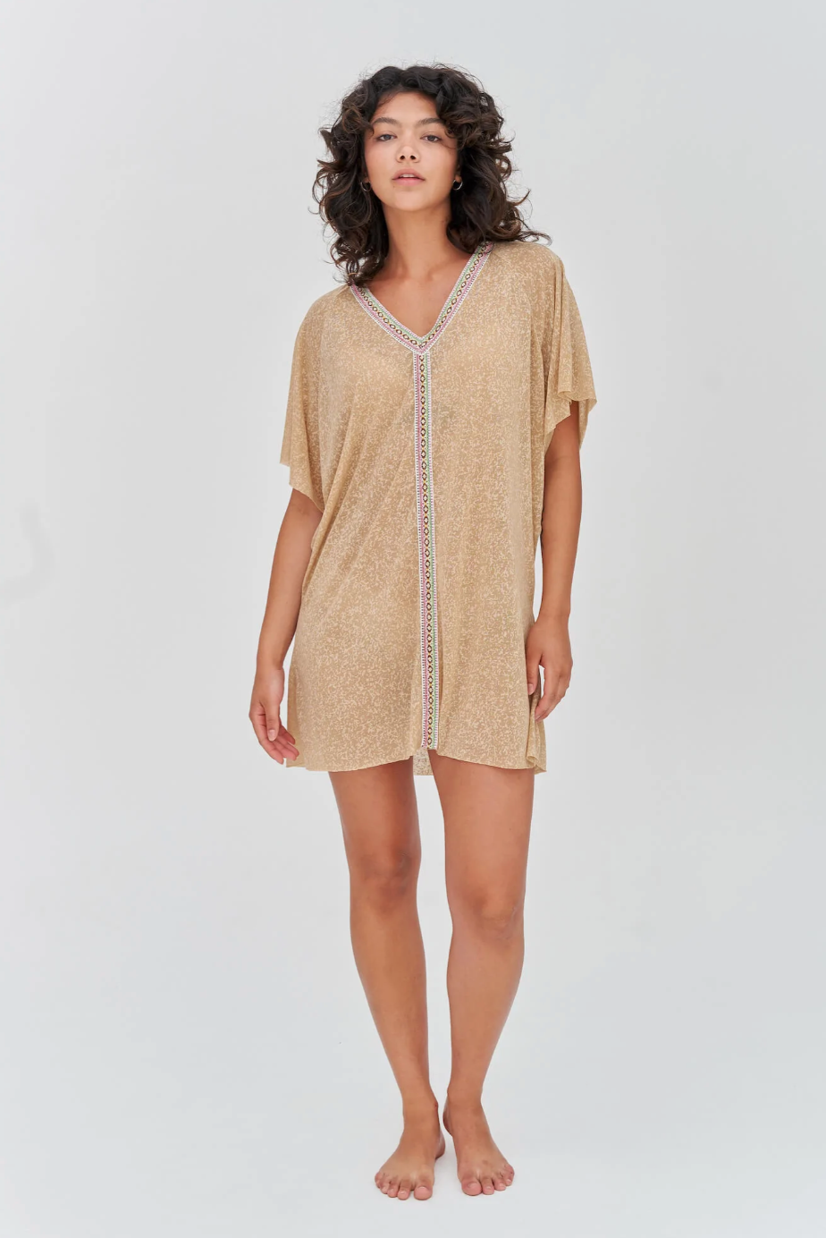 Mini Abaya Nude