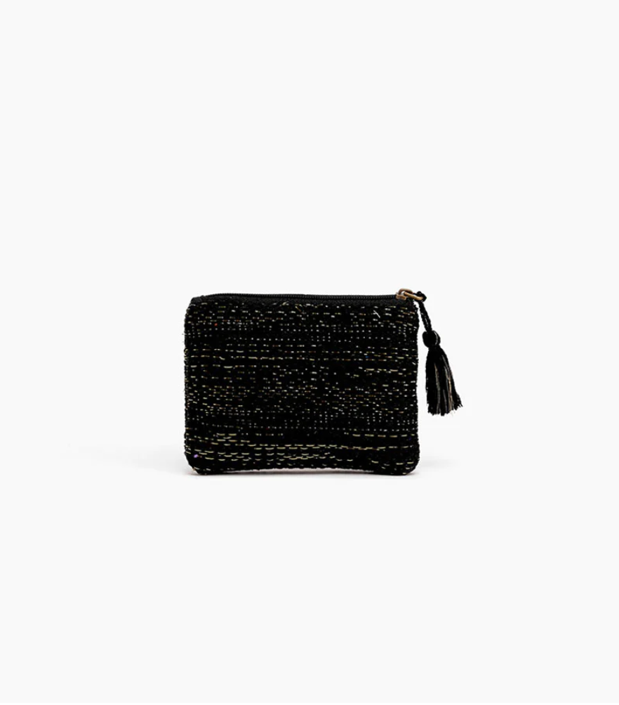 AB21-406 Vibrant Baroque Embellished Coins Bag
