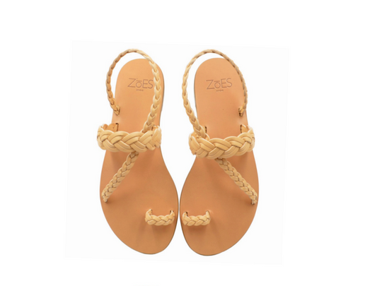 Adamas Natural Sandals