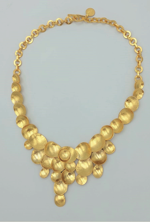 Large Golden  Hydria Necklace