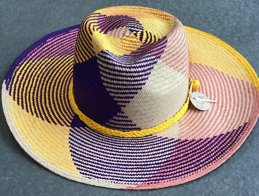 Woven Colorful Sun Hat