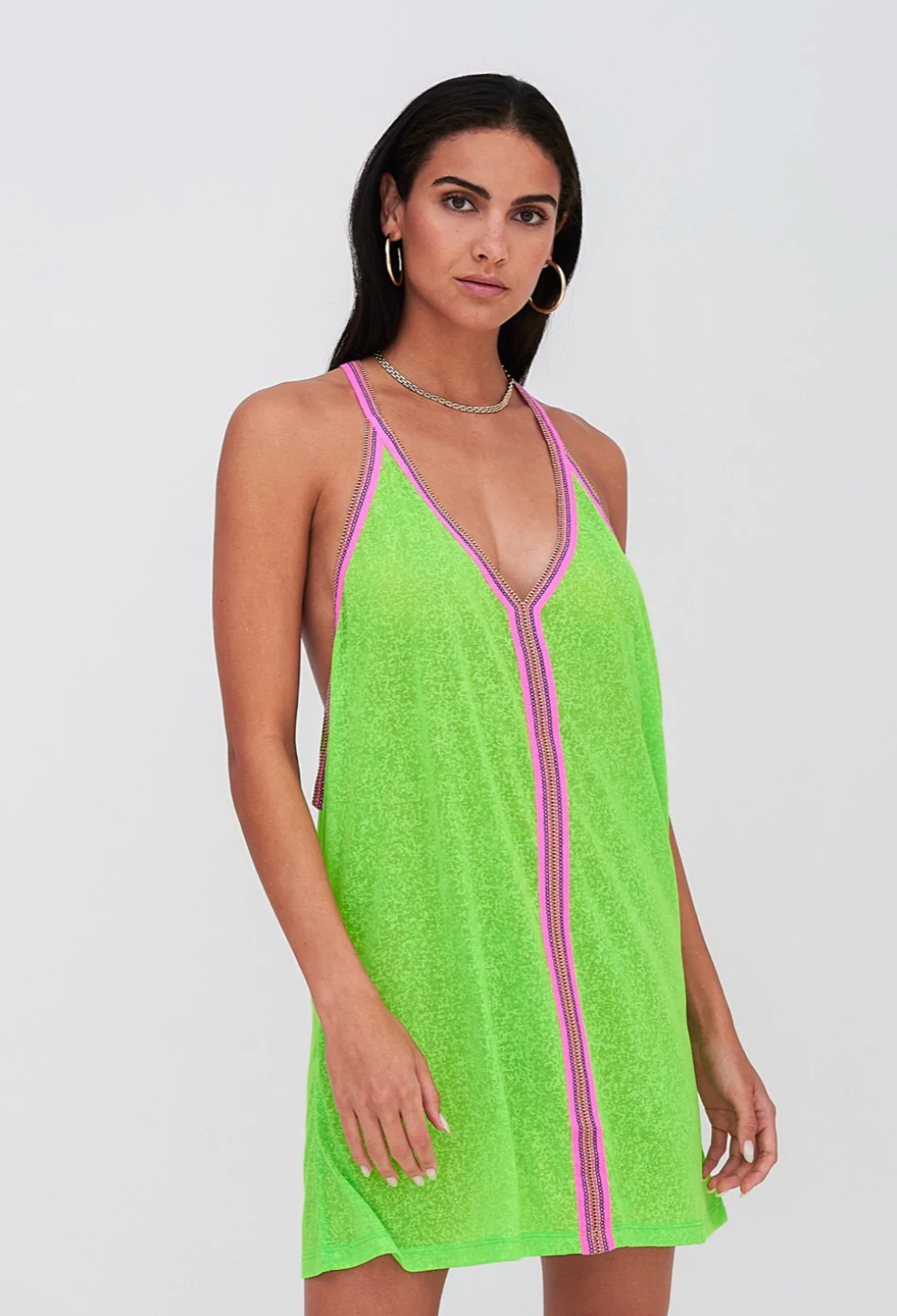 Mini Sundress Lime