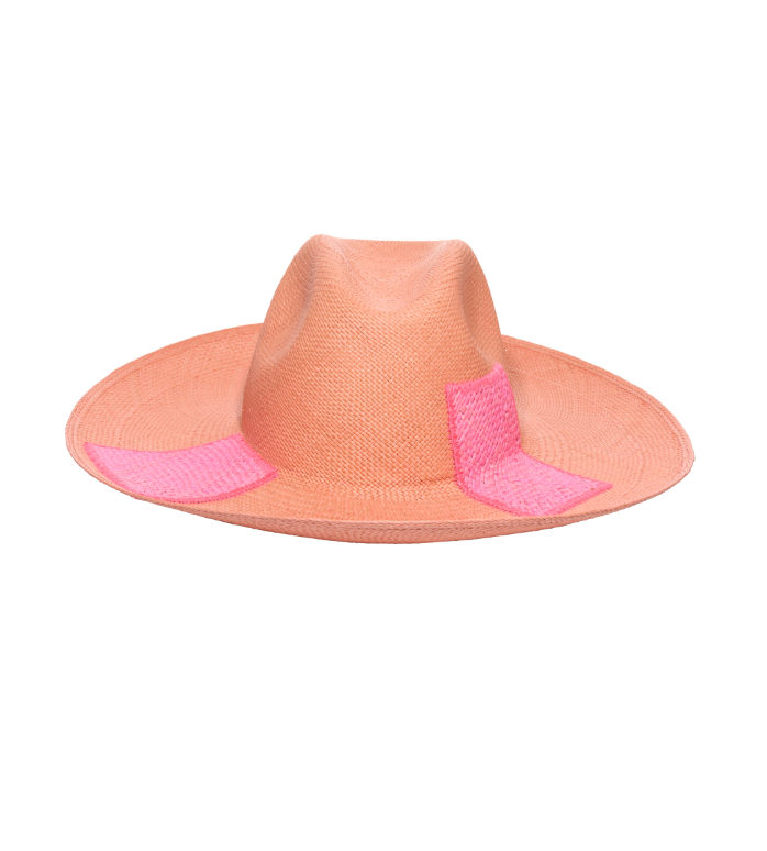 Arles/Coral/Pale Magenta Patches Hat