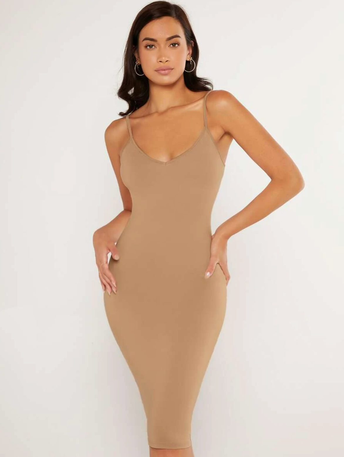 Mocha Slip Dress