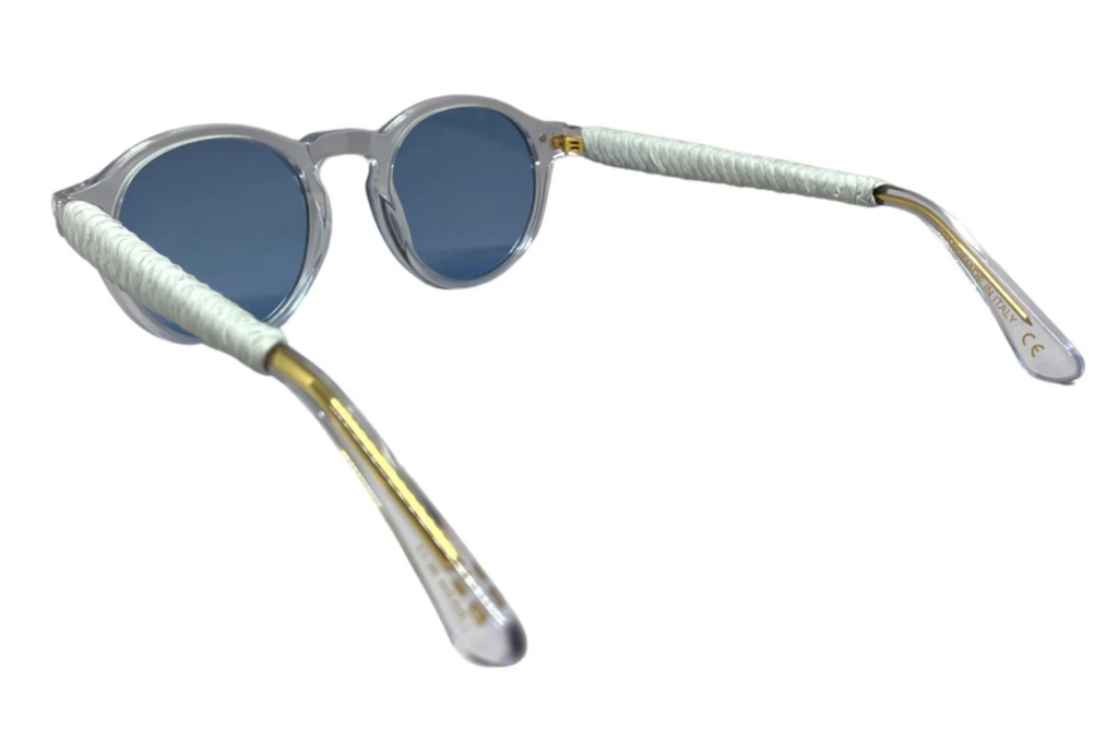 Ace Transparent Blue Sunglasses